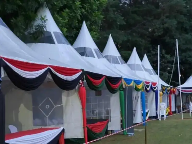 10 Seater Premium Draped Setup setup, Nairobi | Sherehe Events